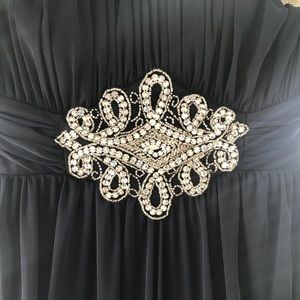 blue homecoming/prom dress